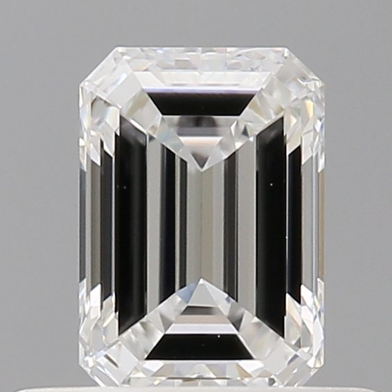 0.51ct Emerald F VVS2 Natural Diamond