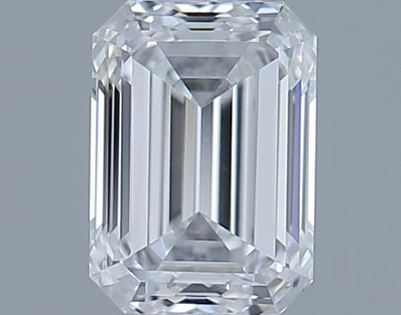 0.62ct Emerald E VS2 Natural Diamond