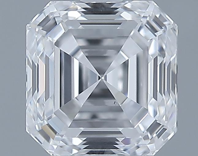 0.66ct Asscher D VS1 Natural Diamond
