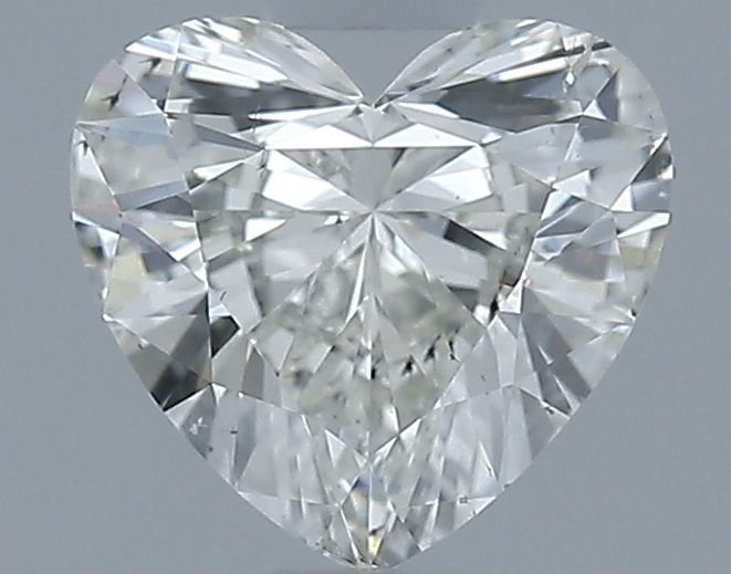 0.91ct Heart K SI1 Natural Diamond
