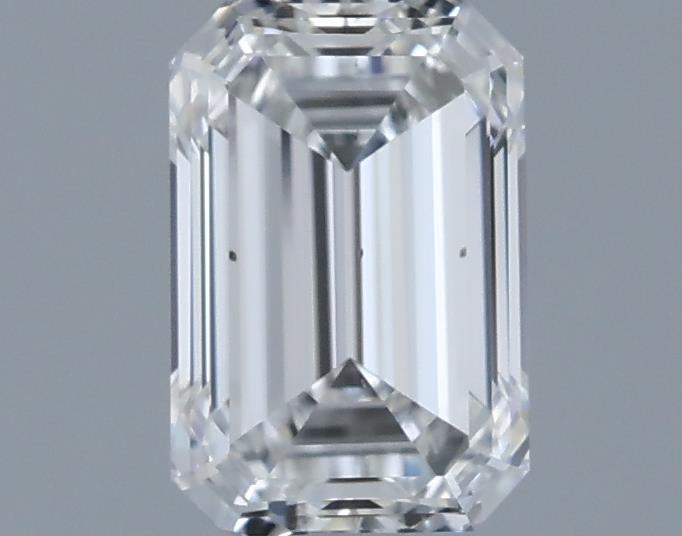 1.01ct Emerald E SI1 Natural Diamond
