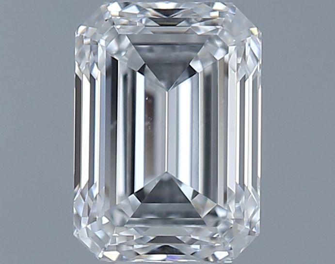 0.6ct Emerald E VS2 Natural Diamond
