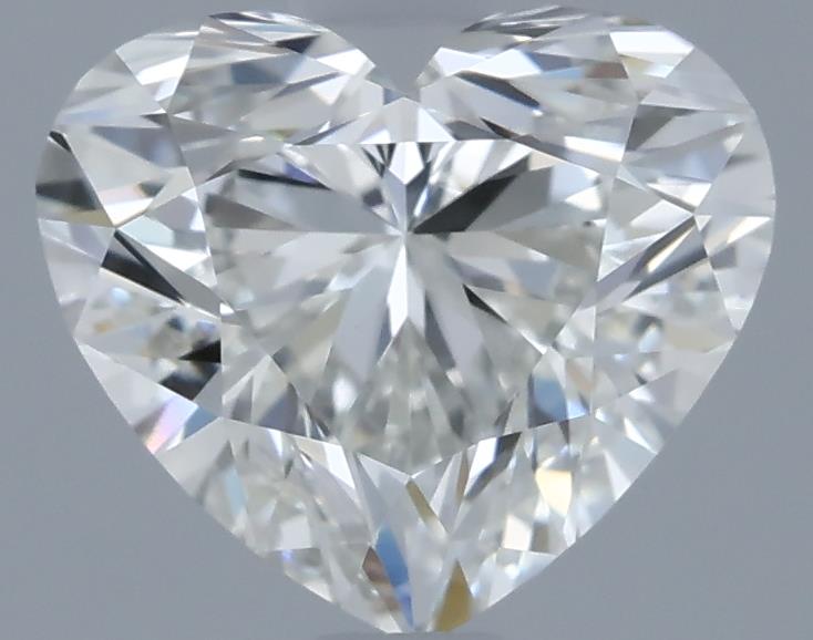 0.91ct Heart H VVS2 Natural Diamond
