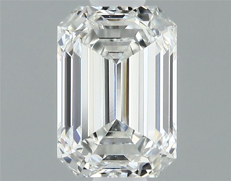 0.73ct Emerald F VS2 Natural Diamond