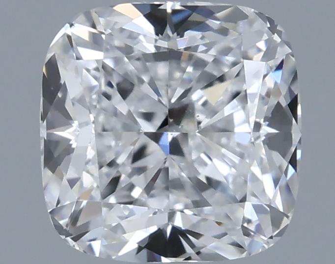 0.71ct Cushion D SI1 Natural Diamond