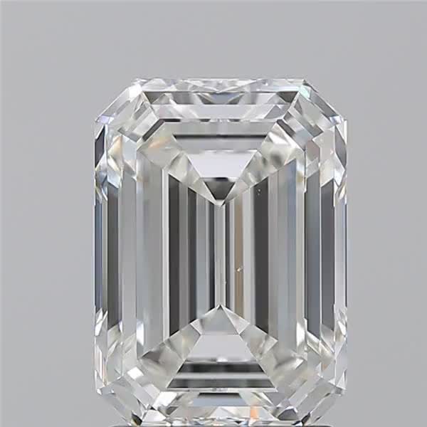 2.51ct Emerald G VS2 Natural Diamond