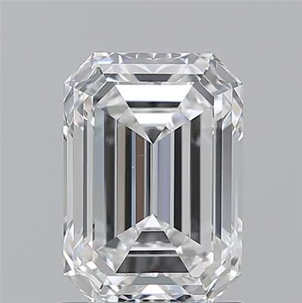 1.7ct Emerald E VS1 Natural Diamond