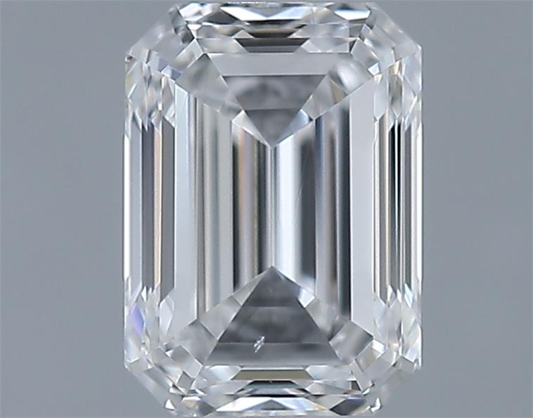 0.9ct Emerald F VS2 Natural Diamond