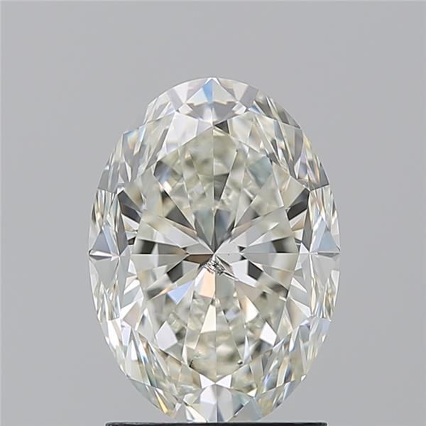 2.03ct Oval J SI2 Natural Diamond