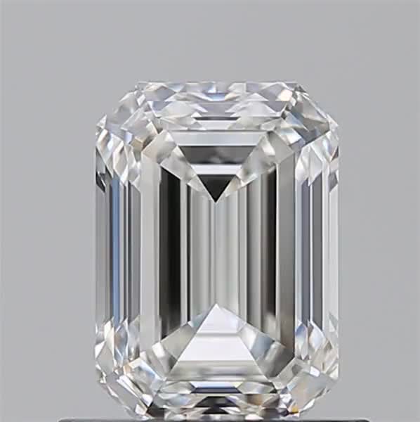 0.91ct Emerald H VVS2 Natural Diamond
