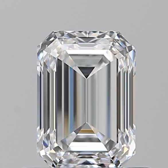 0.81ct Emerald D VVS1 Natural Diamond