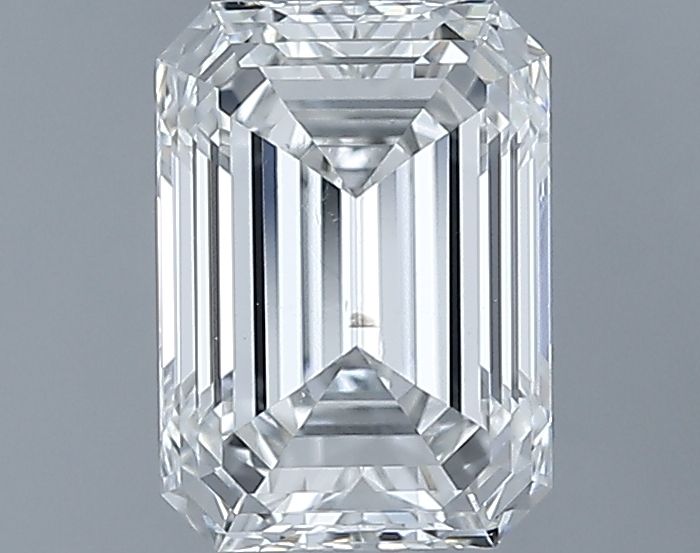 1.5ct Emerald F SI1 Natural Diamond