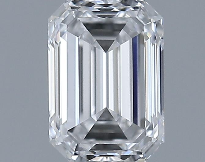 0.51ct Emerald D VVS2 Natural Diamond