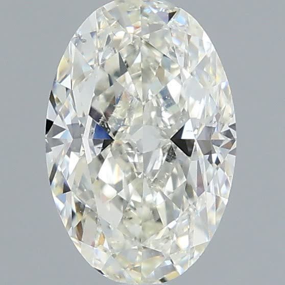 0.9ct Oval J VS2 Natural Diamond