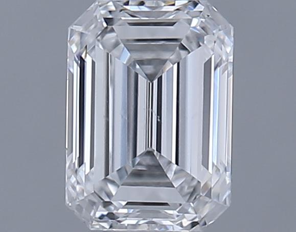 0.62ct Emerald E SI1 Natural Diamond