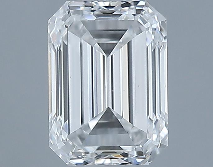 0.7ct Emerald E VS2 Natural Diamond