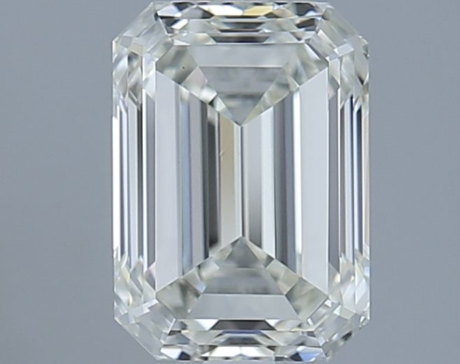 2.01ct Emerald L SI1 Natural Diamond