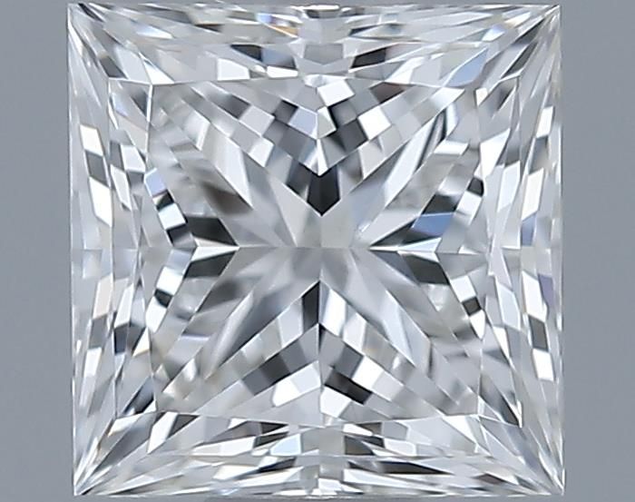 0.71ct Princess F VS2 Natural Diamond