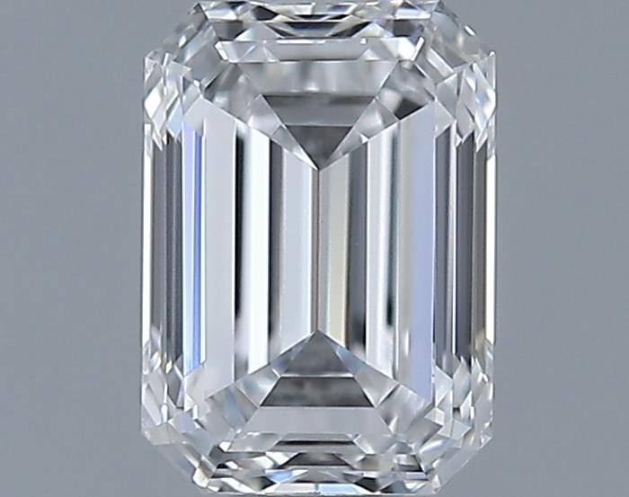0.7ct Emerald D VVS2 Natural Diamond