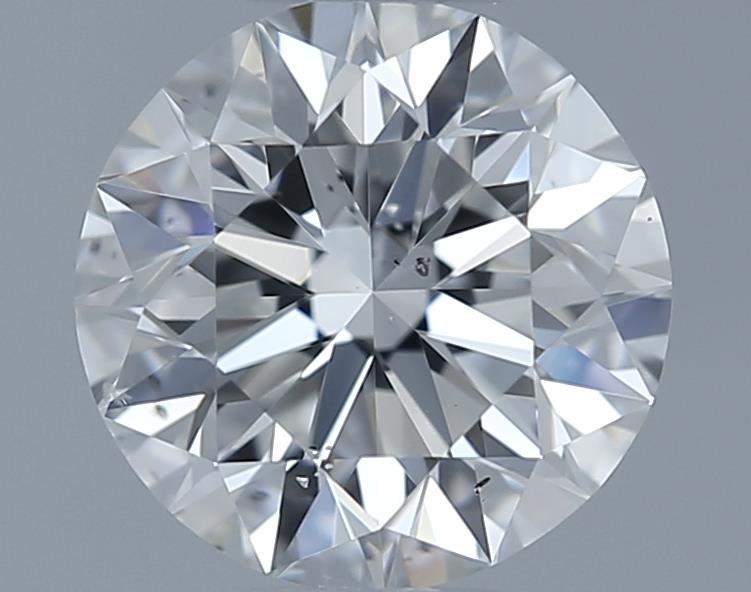 0.7ct Round F SI1 Natural Diamond