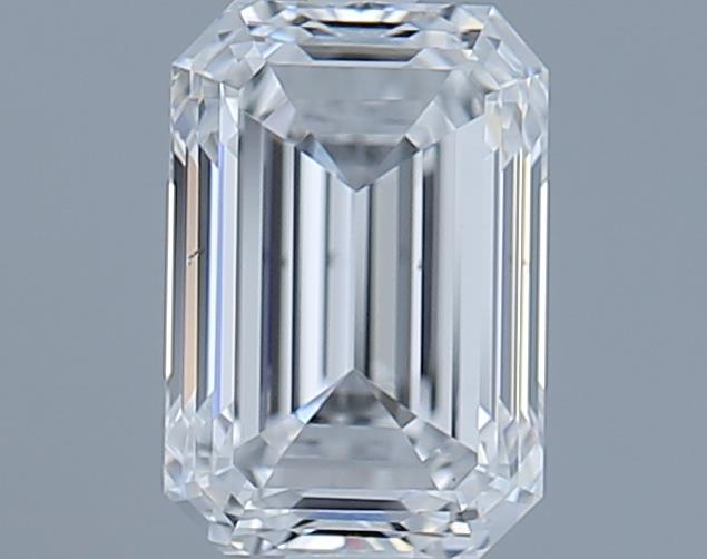 0.9ct Emerald D VS2 Natural Diamond