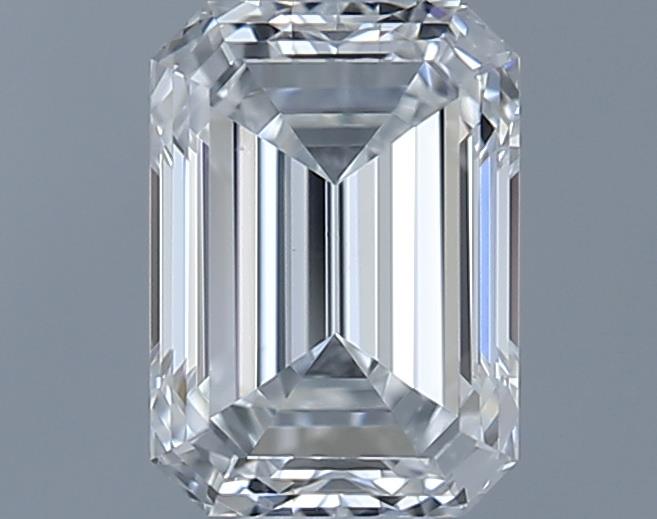 0.6ct Emerald F VS2 Natural Diamond