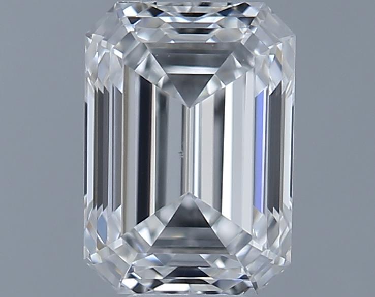 0.6ct Emerald F VS2 Natural Diamond