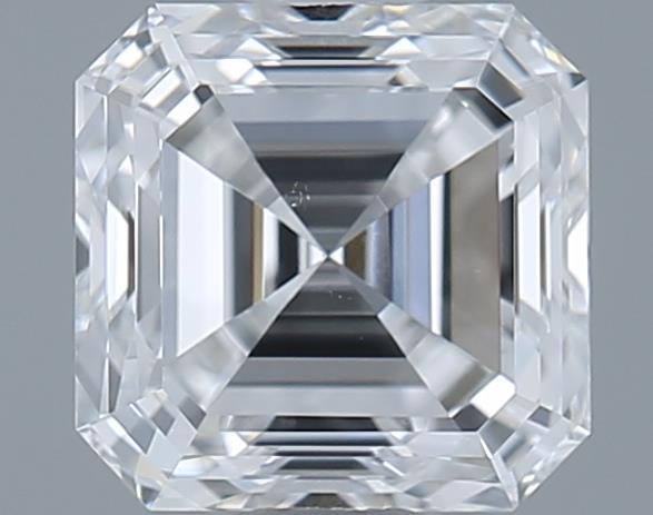 0.66ct Asscher E VS2 Natural Diamond