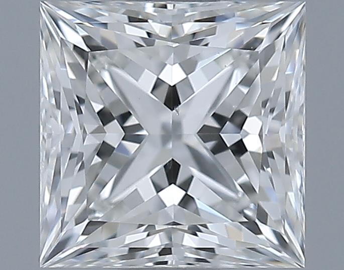 0.71ct Princess F VS2 Natural Diamond