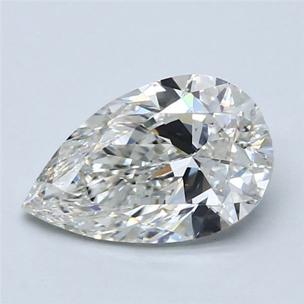 2.01ct Pear I VS2 Natural Diamond