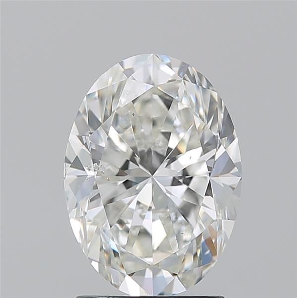 2.2ct Oval H SI2 Natural Diamond
