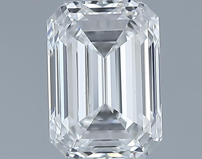 0.74ct Emerald F VS1 Natural Diamond