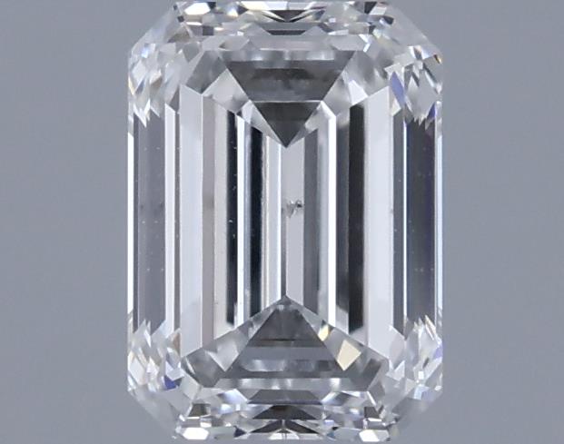 0.61ct Emerald D SI1 Natural Diamond