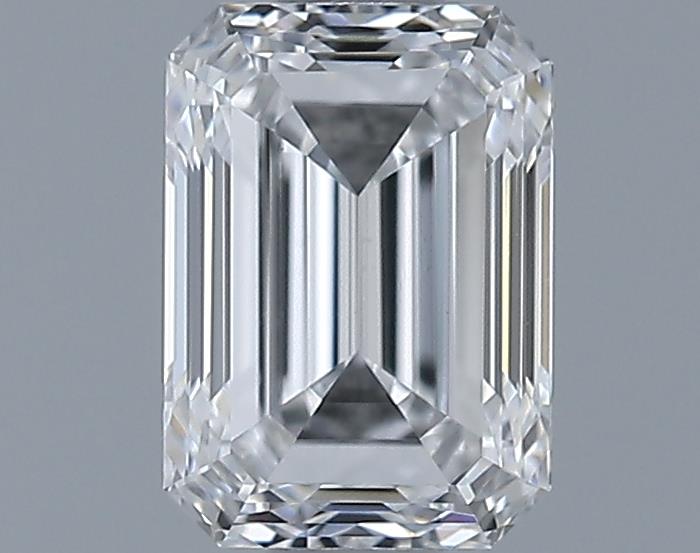 0.7ct Emerald D VVS2 Natural Diamond