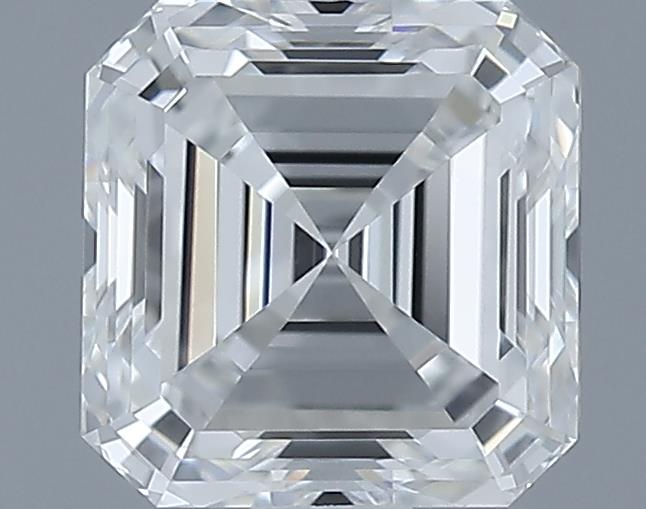 0.71ct Asscher F VS1 Natural Diamond