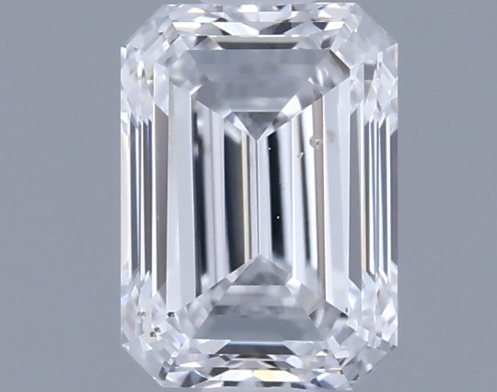 0.6ct Emerald D SI1 Natural Diamond