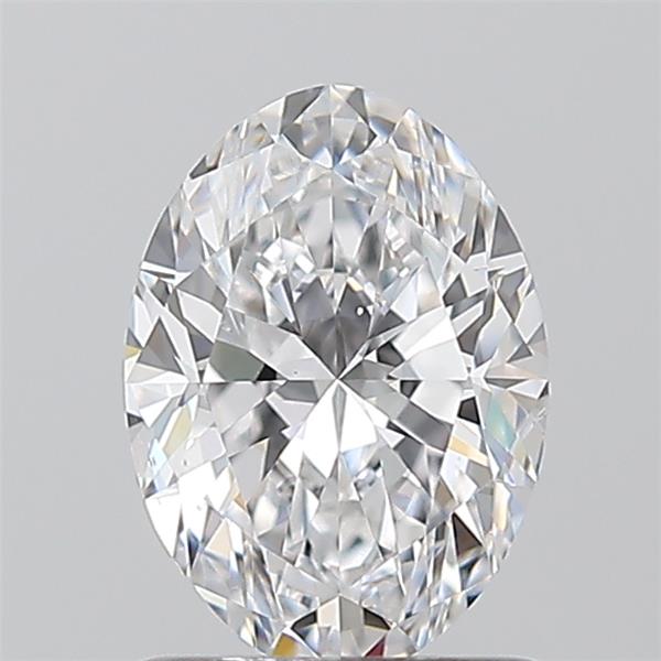1.01ct Oval D SI1 Natural Diamond