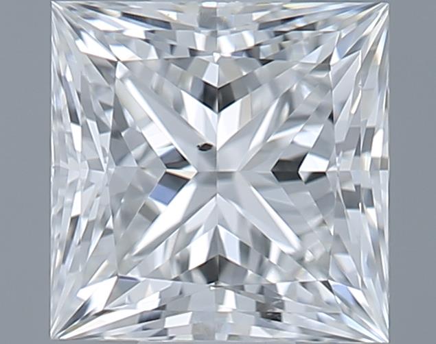 0.71ct Princess F SI1 Natural Diamond