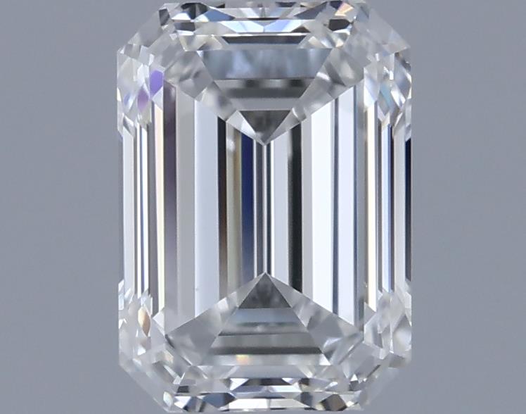 0.6ct Emerald F VS1 Natural Diamond