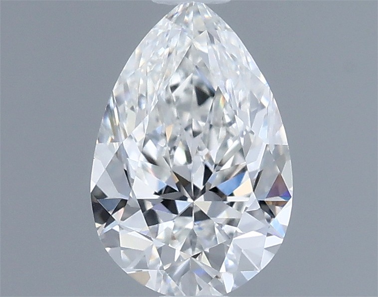 0.54ct Pear F VVS2 Natural Diamond