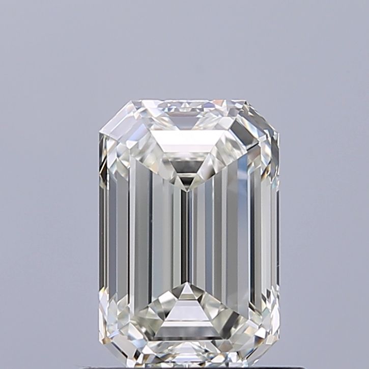 0.9ct Emerald J IF Natural Diamond