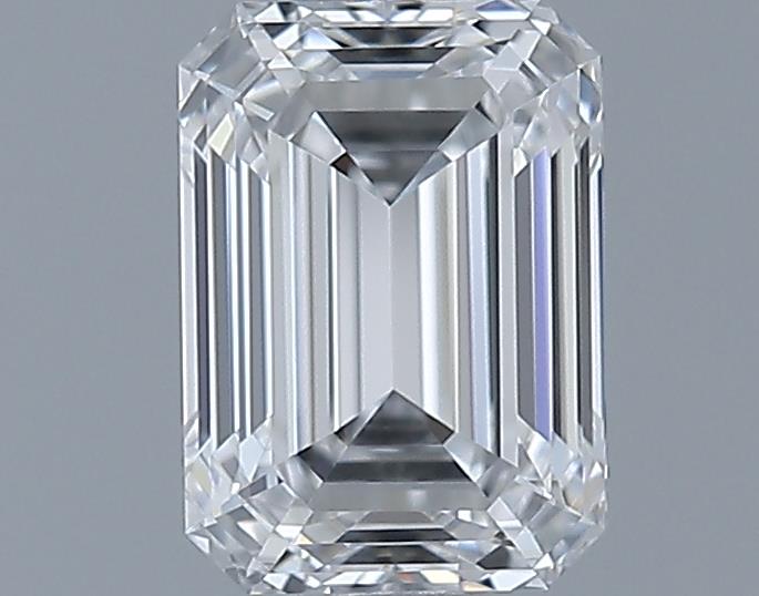 0.9ct Emerald D IF Natural Diamond