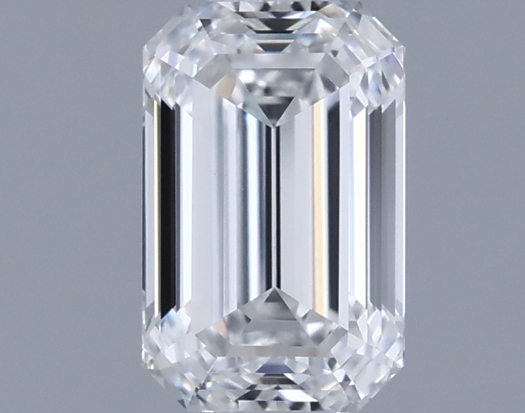 0.53ct Emerald F VVS2 Natural Diamond