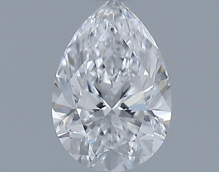 0.7ct Pear D VS2 Natural Diamond