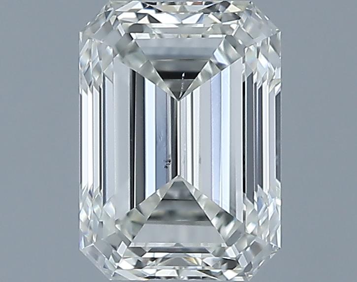 0.9ct Emerald J SI1 Natural Diamond