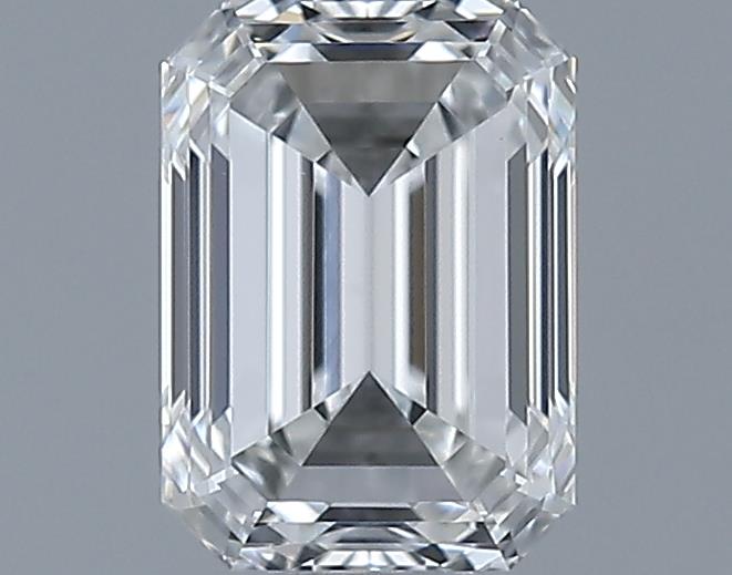 0.61ct Emerald F VS2 Natural Diamond