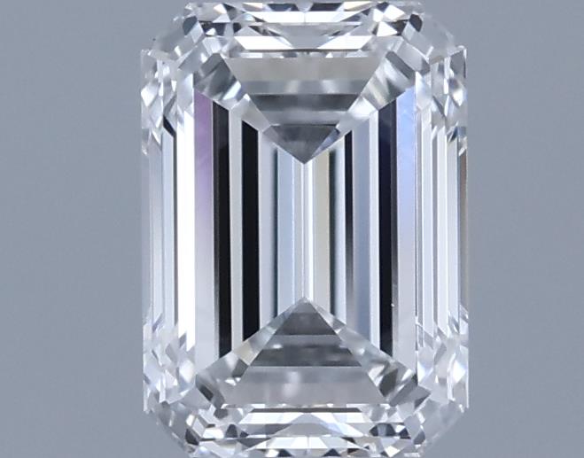 0.72ct Emerald D VVS1 Natural Diamond