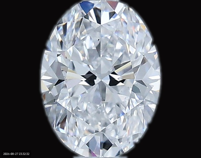 0.54ct Oval D VS2 Natural Diamond
