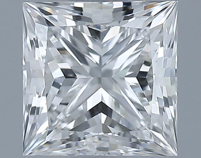 0.71ct Princess F VVS1 Natural Diamond