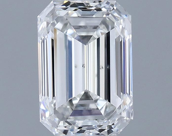 0.72ct Emerald H SI1 Natural Diamond